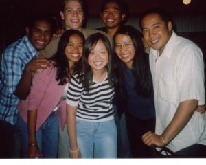 with AIYEP participants 