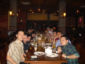 At first, it was a dinner