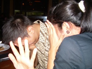 A worker and her pimp