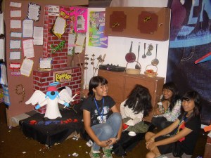 A warm and cozy kitchen