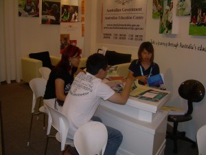 During counseling session